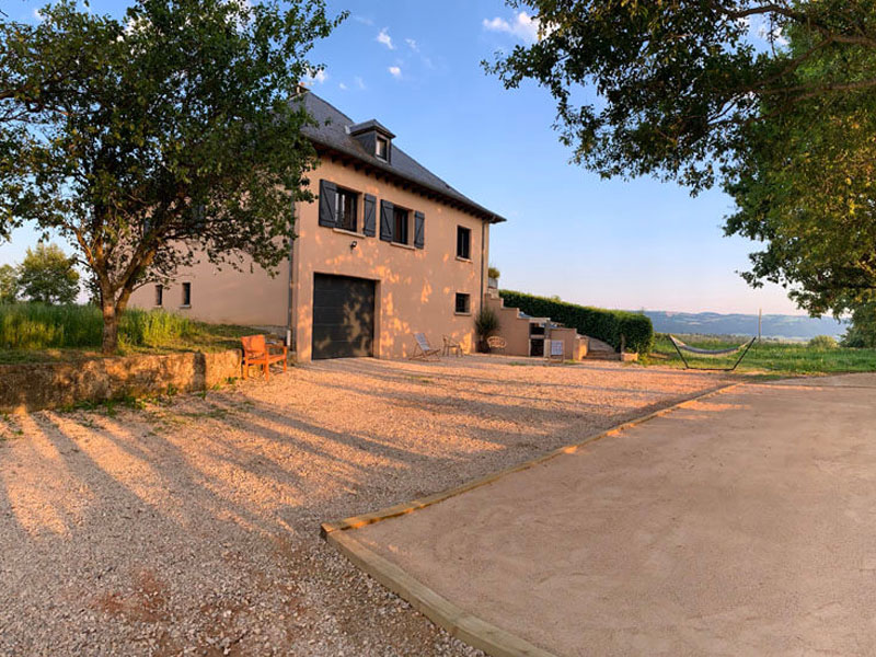 Terrain du Gîte du Mas Nouvel